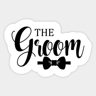 Class Groom design Sticker